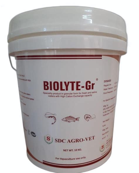 Aquatic Kg Sdc Agro Vet Biolyte Gr Probiotics Packaging Type Bucket