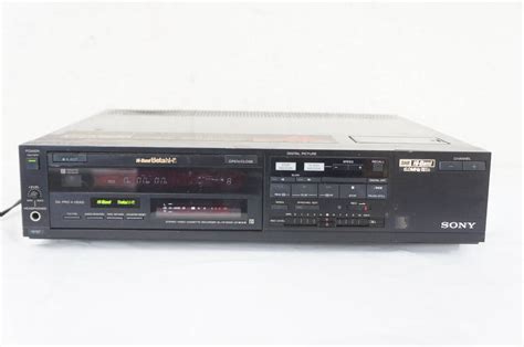 Yahooオークション Sony ソニー Betamax スーパーハイバンドベータ