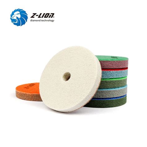 ZL SPF Diamond Sponge Polishing Pads For Stone Concrete Floor Finishing