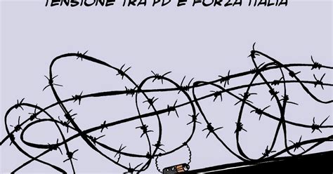 Le Vignette Di FEI E Alta La Tensione Tra Dem E Forza Italia Terreno