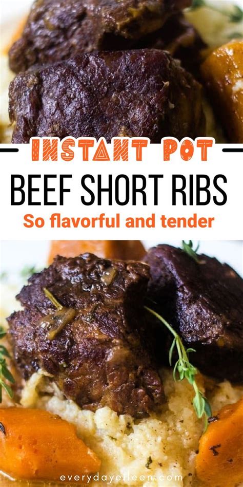 Instant Pot Beef Short Ribs Artofit