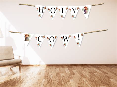 Highland Cow Baby Shower Decorations Highland Cow Party Decorations