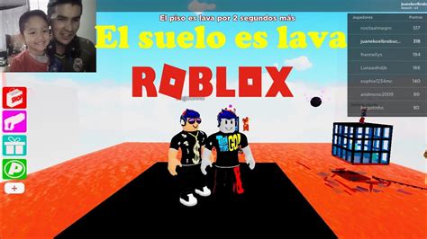 Suelo Es Lava En Roblox Cuidado Con La Lava Jean Pierre Games Youtube