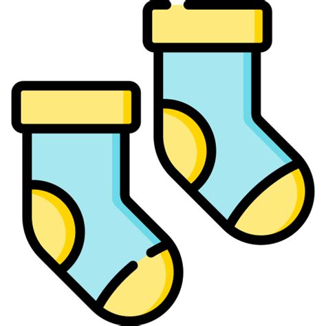 Baby Socks Special Lineal Color Icon