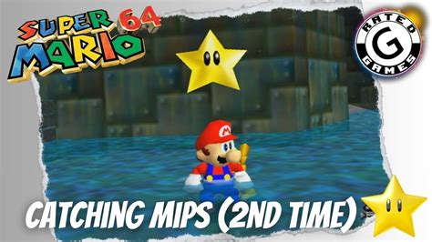 Super Mario 64 Castle Secret Stars Catching Mips The Rabbit 2nd Time