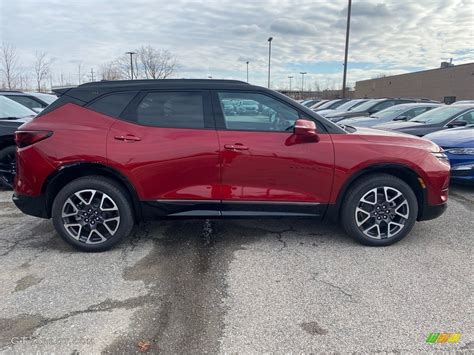 Radiant Red Tintcoat Chevrolet Blazer Rs Awd Exterior Photo