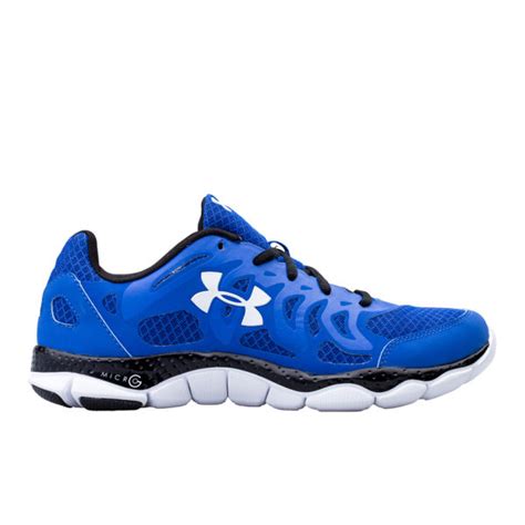 Under Armour Men's Micro G Engage Running Shoes - Scatter Blue/Black ...