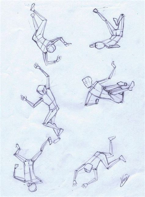 Dynamic Falling Pose