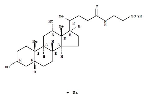 Cas 1180 95 6 Taurodeoxycholic Acid Sodium Salt Lookchem