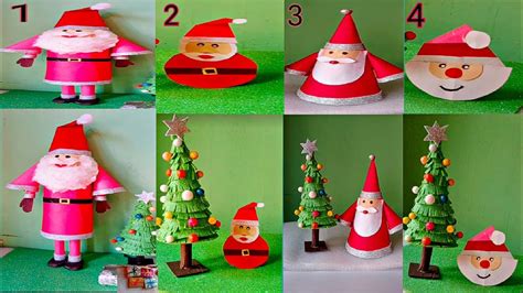 हर तरह के सांता क्लास बनाएं 4 Amezing Ideas For Santa Clausdiy Santa