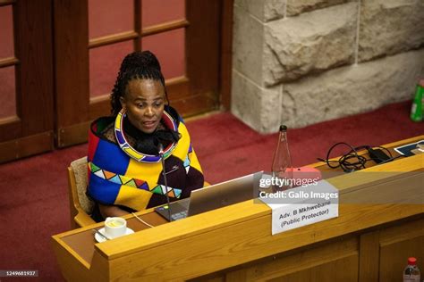 Adv Busisiwe Mkhwebane at the Section 194 Impeachment Inquiry on ...