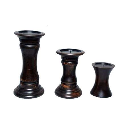 Buy Online Wooden Pillar Candle Holder, Manufacturer and Exporter from ...