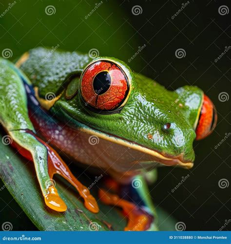 Climate Impact Transforms Rainforest Ecosystems Stock Illustration