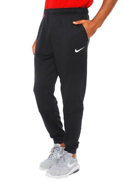 Pantalón De Buzo M Nk Dry Pant Taper Fleece Negro Nike Calce Regular