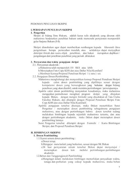 Pdf Pedoman Penulisan Skripsi Fh Narotama Ac Idfh Narotama Ac Id