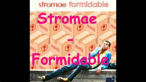 Stromae Formidable Paroles Youtube