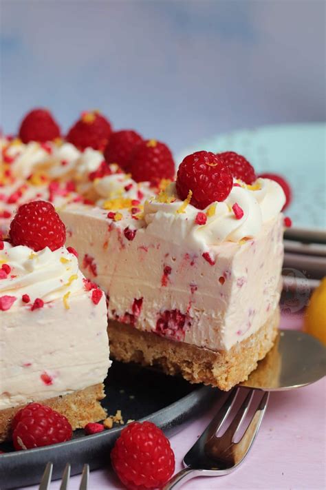 Lemon Raspberry Cheesecake Janes Patisserie