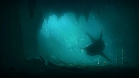 Megalodon Wallpapers Wallpaper Cave