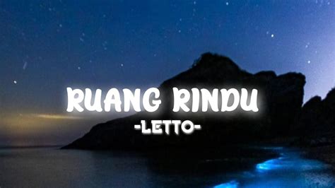 RUANG RINDU LETTO COVER LYRICS YouTube