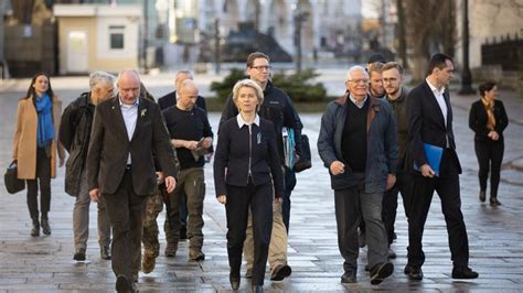 Guerre en Ukraine Ursula von der Leyen de retour à Kiev