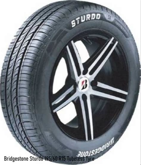 Bridgestone Sturdo 195/60 R15 Tubeless Tyre at ₹ 7250/piece in Mumbai ...