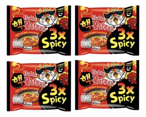 Kit Lamen Coreano Samyang Buldak Hot Chicken X Spicy Mercadolivre