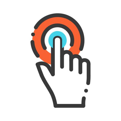 Hand Gesture Generic Fill Lineal Icon