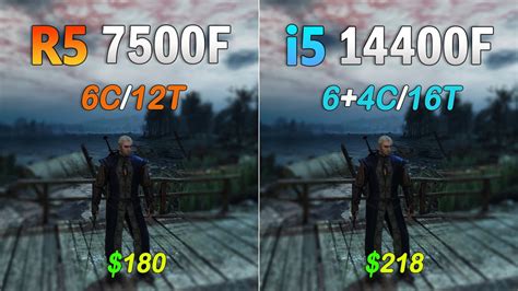 Core i5 14400F OR AMD RYZEN 5 7500F - How Much Performance Difference ...