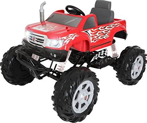 Rollplay 24 Volt Monster Truck Ride On Toy, Battery-Powered Kid's Ride ...