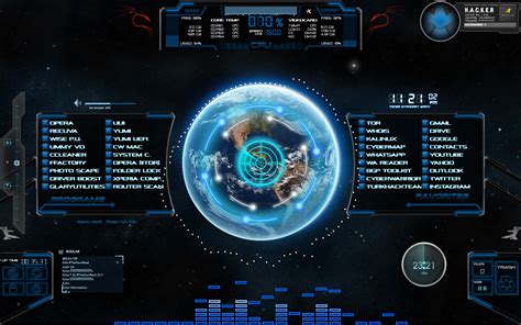 Skin Rainmeter Hacker 50 Koleksi Gambar