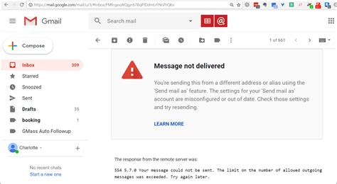 Resolving Message Not Delivered Bounces From Gmail Because Your Send