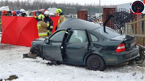 Tragedia Na Dk Pod P O Skiem Hukn W Przepust Wodny I Ogrodzenie