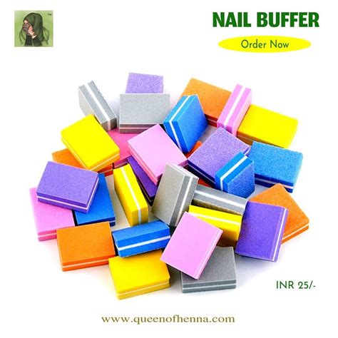 buy premium nail buffer  smooth glossy nails manicure pedicure tool