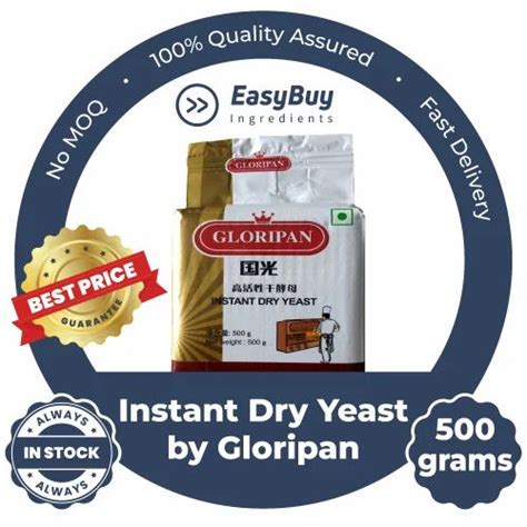 Gloripan Instant Dry Yeast By Angel Yeast Vaccum Pack For Bakery