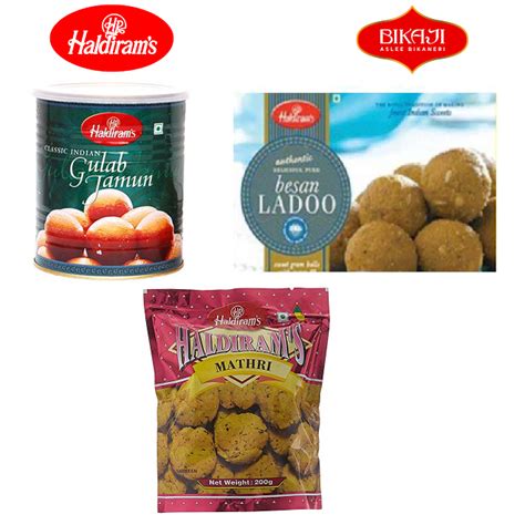 Haldiram - Bikaji Sweet Namkeen Combo Value Gift Pack #38351 | DesiClik.com, USA