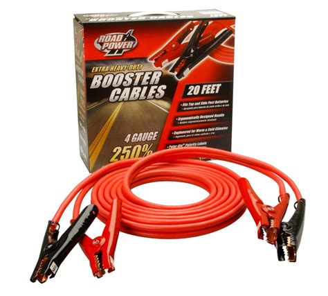 Car And Truck Charging And Starting Systems 20 Ft 4 Gauge Booster Cable