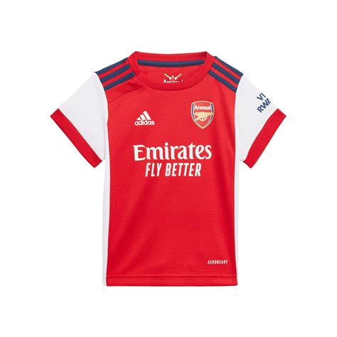 Conjunto Adidas Arsenal Fc Primera Equipaci N Beb White