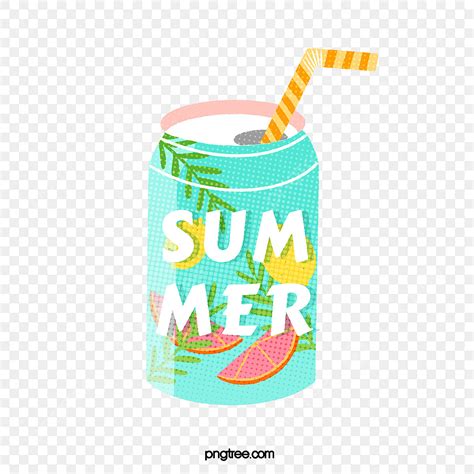 Summer Theme Hd Transparent, Colorful Summer Theme Font Element ...