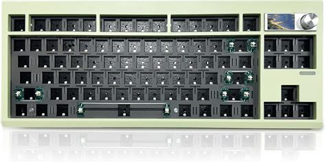 Amazon Zmx Gmk Keyboard Barebones Kit Gasket Mount Hot Swap Pcb Triple Mode Bt G