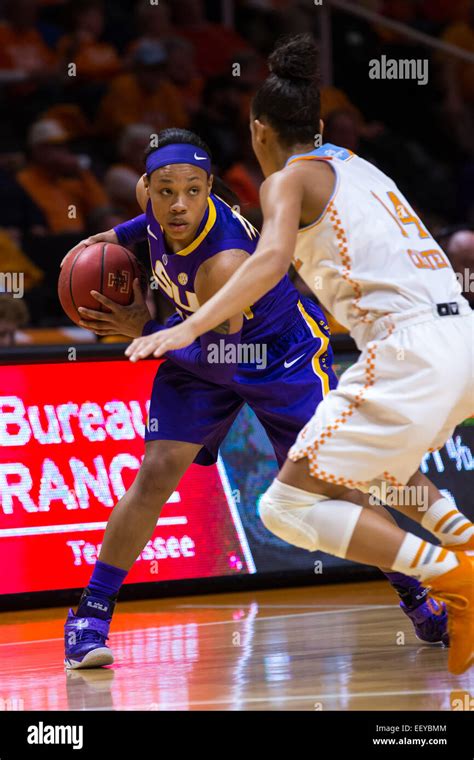 January 22 2015 Danielle Ballard 32 Of The Lsu Tigers Is Defended By