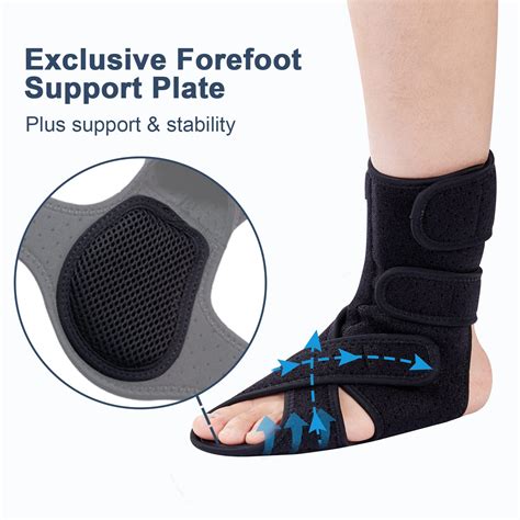 Buy JOMECA Drop Foot Brace With Arch Support Medical Grade Adjustable