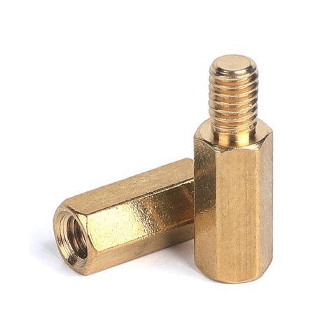 CREAP M4 M6 Brass Hex Male Female Standoff Board Stud Metric Hexagon