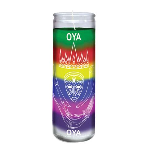 Orisha Oya Oja 7 Colors Unilite Candles