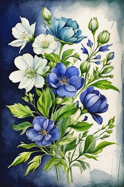 Pin By Marleen Meintjes On Art Painting Flowers In Watercolor