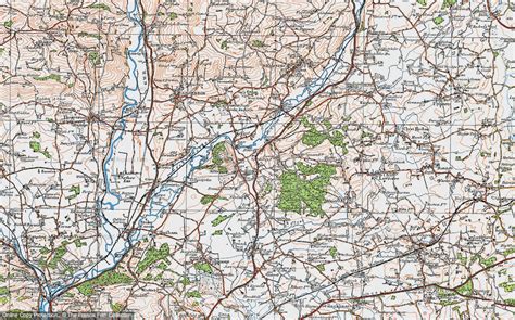 Historic Ordnance Survey Map Of Beare 1919 Francis Frith