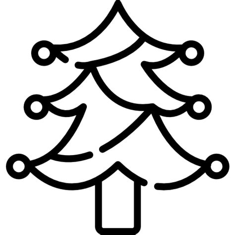 Christmas Tree Special Lineal Icon