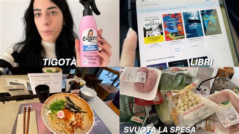 Vlog Svuota La Spesa Conad Tigot Libri Ramen E Giro A Rimini Youtube