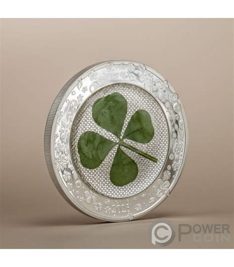 Ounce Of Luck Four Leaf Clover 1 Oz Silver Coin 5 Palau 2023