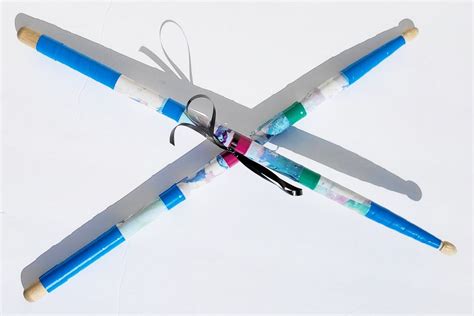 Cardio Drumming Drumsticks Blue White Multi Recycled Drumsticks Etsy