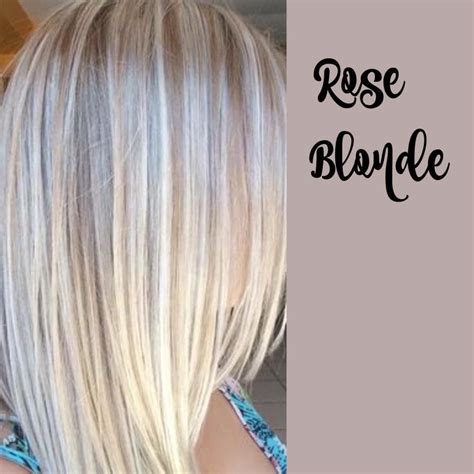 Hair style - Rose Blonde Rose Blonde, Platinum Blonde Hair Color ...